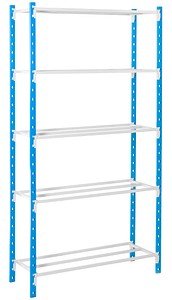 Thumbnail - Manorga Schwerlastregal ZA22305ND lichtgrau 125,0 x 30,0 x 200,0 cm