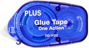 PLUS JAPAN One Action TG-1920 Kleberoller dauerhaft, 1 St.