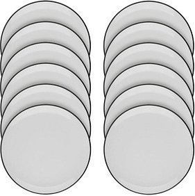 Thumbnail - 12 ID Fine Teller Modest Black Lona grau 23,0 cm