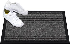 Mercury Fußmatte Grattant anthrazit gemustert 40,0 x 60,0 cm