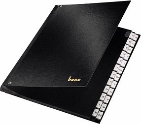 bene Pultordner A-Z schwarz, 1 St.