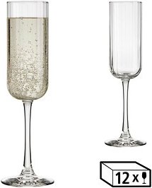 Libbey® Sektgläser Linear 222,0 ml, 12 St.