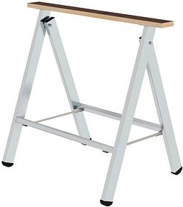 MUNK Arbeitsbock 30413 klappbar silber, H: 81,0 cm