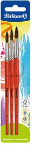 Thumbnail - Pelikan 23 Pinsel-Set Größe 8, 10, 12, 3-teilig