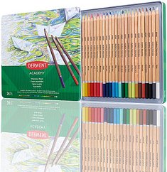 DERWENT Academy Watercolour Aquarellstifte farbsortiert, 24 St.