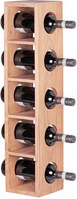 Thumbnail - WOHNLING Weinregal akazie 15,0 x 15,0 x 70,0 cm, 1 St.