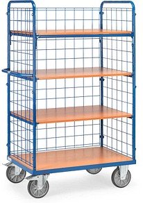 Thumbnail - fetra Etagenwagen 8413-1 blau 80,9 x 136,9 x 180,0 cm