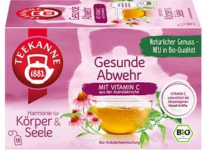 TEEKANNE Gesunde Abwehr Bio-Tee 18 Portionen