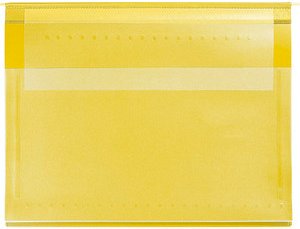 BOI Planettentasche Stan 1 Kunststoff gelb DIN A4 1x Lang-Außenheftung (Sondermaß von 27,5 cm), 1 St.