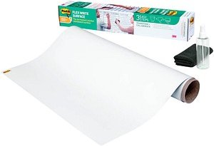 Post-it® selbstklebende Whiteboardfolie Flex Write Surface blanko 91,4 x 60,9 cm, 1 Rolle