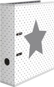 Thumbnail - HERMA Stars Motivordner weiß gepunktet mit Stern 7,0 cm DIN A4, 1 St.