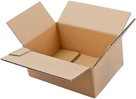 20 Nestler Wellpapp-Faltkartons 1-wellig braun 22,5 x 16,0 x 10,2 cm Außenmaß