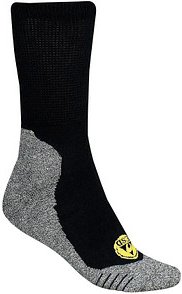 Thumbnail - ELTEN® Arbeitssocken Perfect Fit schwarz Größe 39-42 1 Paar