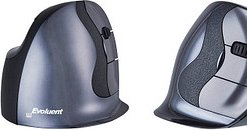 Thumbnail - BAKKER ELKHUIZEN Evoluent D Small Maus ergonomisch kabellos grau, schwarz, silber