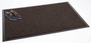 miltex Fußmatte Eazycare Duet graubraun 90,0 x 150,0 cm