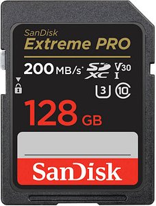 SanDisk Speicherkarte SDXC-Card Extreme PRO, 128 GB, 1 St.