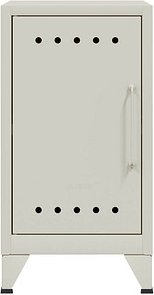 Thumbnail - BISLEY Stahlschrank Fern Mini FERMINLH696 verkehrsweiß 38,0 x 40,0 x 72,5 cm, aufgebaut