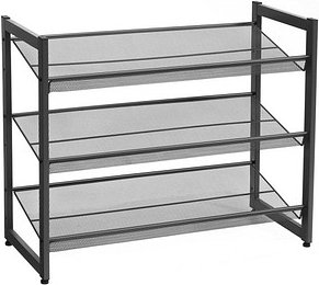SONGMICS Schuhregal schwarz 74,0 x 30,7 x 62,8 cm, 1 St.