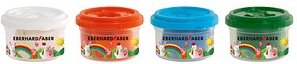 EBERHARD FABER Knete Sonderfarben farbsortiert, 4 Farben je 50,0 g