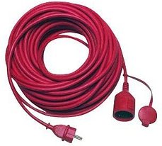 REV Verlängerungskabel 25,0 m rot