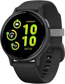 GARMIN Vivoactive 5 Smartwatch schwarz, schiefergrau