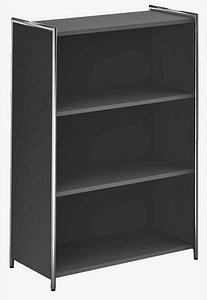 Thumbnail - Kerkmann Aktenregal Lago anthrazit 80,0 x 38,0 x 115,0 cm, 1 St.