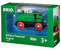 BRIO® Speedy Green Batterielok 33595 Spielzeugeisenbahnen