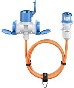 Thumbnail - goobay Camping Adapterleitung 10,0 m orange