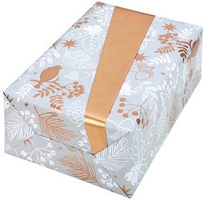 JUNG SCHÖNER VERPACKEN Geschenkpapier Katrin mehrfarbig beidseitig bedruckt, 20,0 m