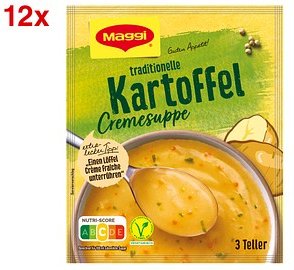 Maggi® traditionelle Kartoffel Cremesuppe 12x 3 Portionen