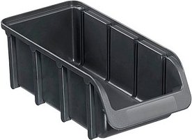 hünersdorff Sichtlagerkasten 1,0 l schwarz