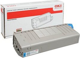 Thumbnail - OKI 44318607 cyan Toner