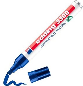 edding 3300 Permanentmarker blau 1,0 - 5,0 mm, 1 St.