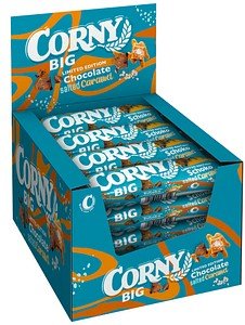 CORNY BIG Limited Edition Schoko Salted Caramel Müsliriegel 24 Riegel