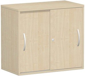 geramöbel Schiebetürenschrank Flex, S-381501-AA ahorn 1 Fachboden 80,0 x 42,5 x 72,0 cm