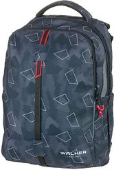 Walker Schulrucksack Elite 2.0 Kunstfaser grau