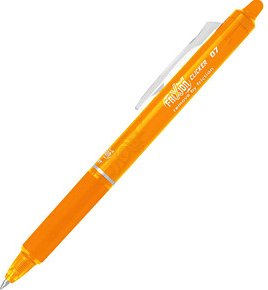 Thumbnail - PILOT FRIXION ball CLICKER Tintenroller apricot 0,4 mm, Schreibfarbe: orange, 1 St.