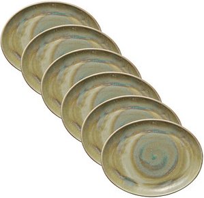 Thumbnail - HEART & SOUL Servierplatten Perfect Match hellgrün 31,0 x 24,0 cm, 6 St.