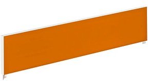 PAPERFLOW Tischtrennwand, orange 120,0 x 33,0 cm, 1 St.