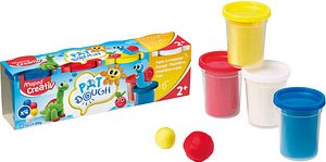 Maped® Creativ Knete Basisfarben farbsortiert, 4 Dosen je 114,0g