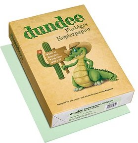 Thumbnail - dundee Kopierpapier Color hellgrün DIN A4 80 g/qm 500 Blatt