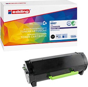 edding EDD-6007 schwarz Toner kompatibel zu LEXMARK 50F0XA0