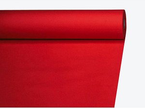 STARPAK Tischdecke rot 120,0 cm x 20,0 m, 1 Rolle