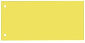 dots Trennstreifen gelb, 130 g/qm Karton 23,0 x 10,5 cm, 100 St.