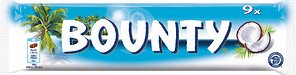 BOUNTY Schokoriegel 9 St./256,5 g