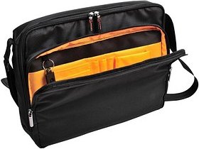 Exacompta Laptoptasche Exactive Kunstfaser schwarz, orange 17234E bis 35,6 cm (14 Zoll)
