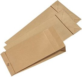 Thumbnail - MAILmedia Musterbeutel ohne Fenster braun mit 5,0 cm Falte, 250 St.