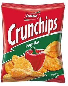 Crunchips Paprika Chips 20x 25,0 g