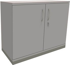 fm Aktenschrank Sidney, 4260267327500 lichtgrau 1 Fachboden 100,0 x 44,2 x 78,1 cm