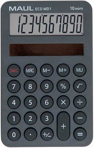 Thumbnail - MAUL ECO MD 1 Taschenrechner grau